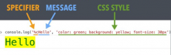 如何给js的console.log添加颜色