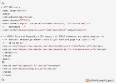 Bootstrap3.0学习第十轮：下拉菜单及按钮组