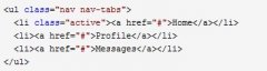 Bootstrap3.0学习第十二轮：导航、标签、面包屑导航