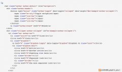 Bootstrap3.0学习第十三轮：导航条