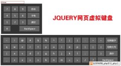 jquery实现页面虚拟键盘教程