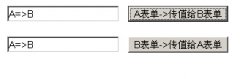 javascript实现同一页面内两个表单互相传值的方法