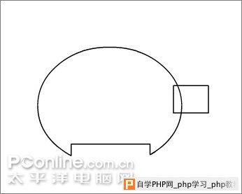 Flash制作可爱的“亲嘴猪”动画