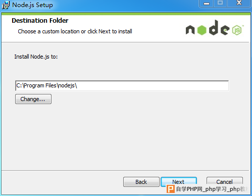 Nodejs install