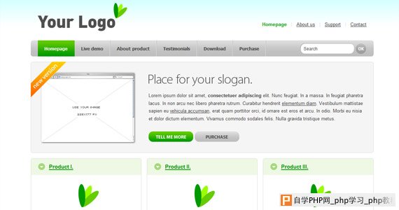 your-logo-css-xhtml-template