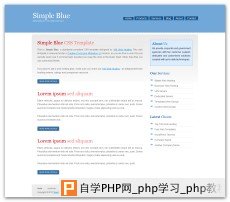 下载地址 free web design templates