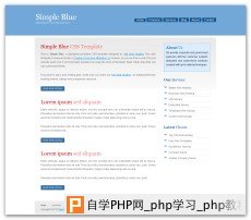 下载地址 free web design templates