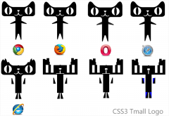css3绘制天猫logo实现代码_css3_CSS_网页制作