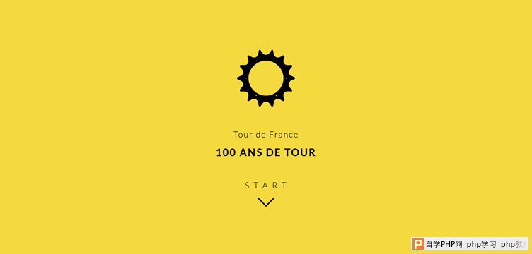 Le Tour de France animated css parallax scrolling