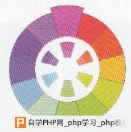 紫红色系网页配色方案_交互设计教程