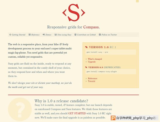 Susy-Responsive Web Design Tool
