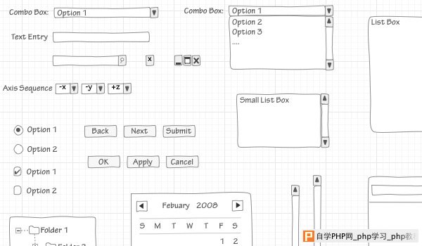 Wireframe Sketch in 50 Free Wireframe Kits and Web Apps