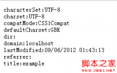 html5指南-2.如何操作document metadata_html5教程技巧