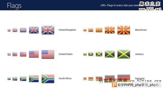2400 Flag Icon Set