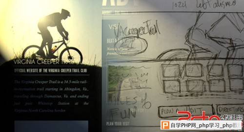 用草图来规划你的web设计 - html/css语言栏目：ht