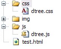 利用Dtree实现树状结构   - html/css语言栏目：html