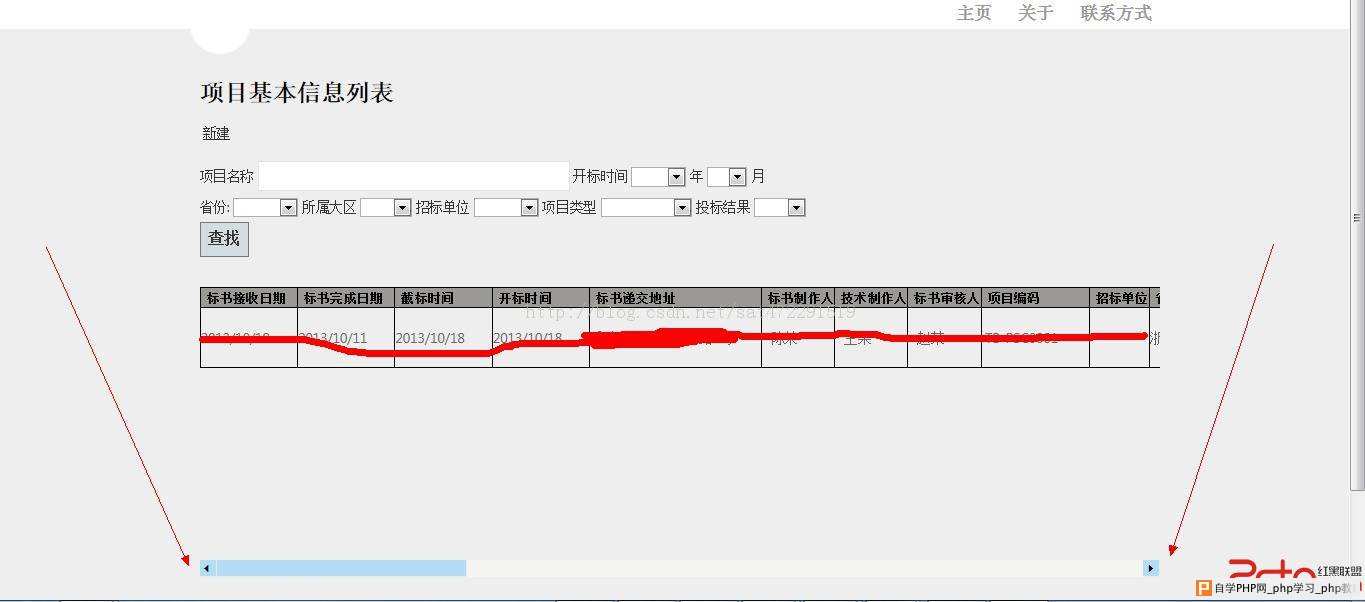 html 局部 强制出现滚动条 - html/css语言栏目：ht