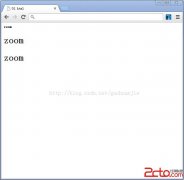 HTML CSS——zoom的学习 - html/css语言栏目：html.css