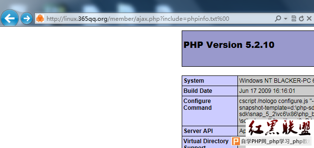 PHPEIP内容管理系统CMS 2010本地包含漏洞及修复 -