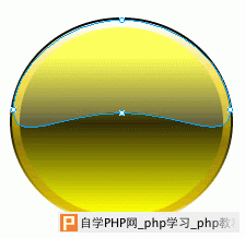 Fireworks制作晶莹剔透的质感按钮ICON教程