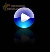 Fireworks设计水晶质感的Media Player 播放器图标_Fi