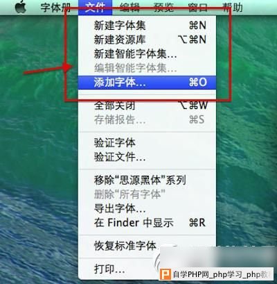 mac字体安装教程 mac系统字体下载安装步骤3
