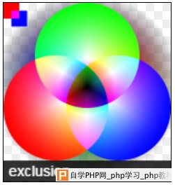 canvas的exclusion合成模式