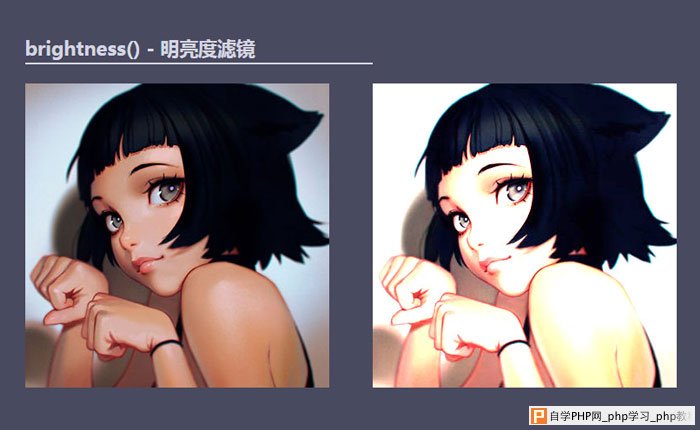 CSS明亮度滤镜的效果