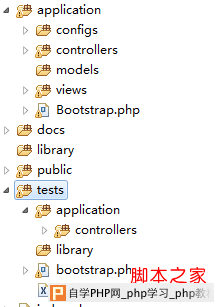 zend framework项目目录 zend framework项目目录