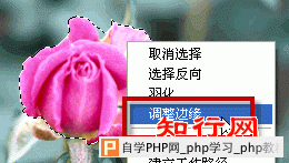 ps调整边缘在哪里