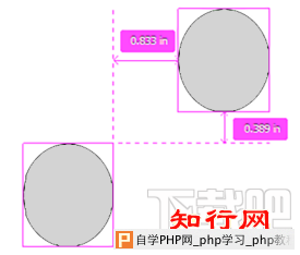 Photoshop CC 2014：处理图层时的测量参考线