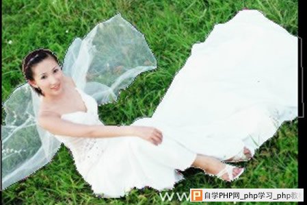 婚纱照片抠图与背景处理合成技巧 