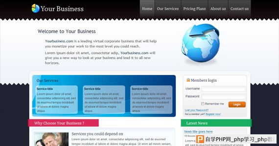 your-business-css-xhtml-template