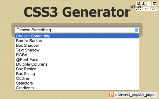 CSS3 Generators