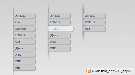 tab menus