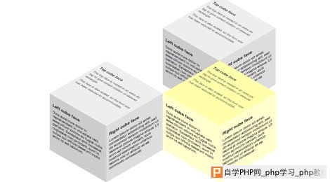 multiple 3d cubes