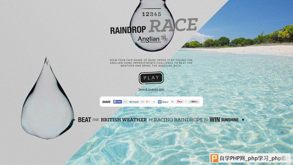 Raindrop Race