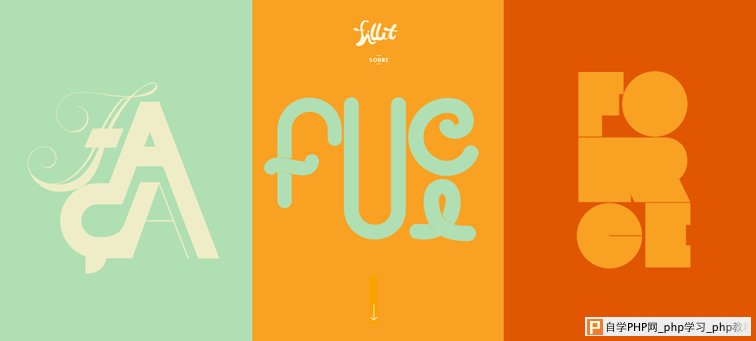 Fillet animated css parallax scrolling