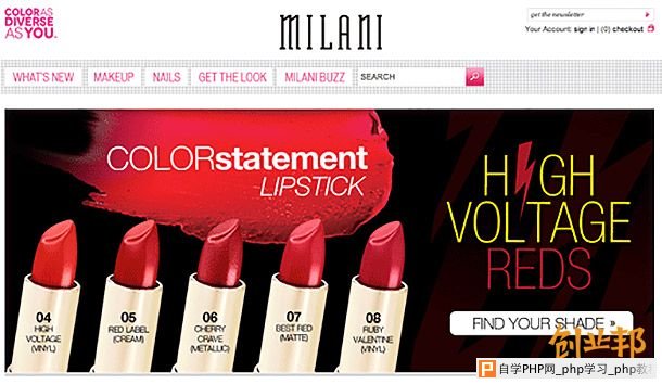 色彩心理学 网站转化率 网站优化