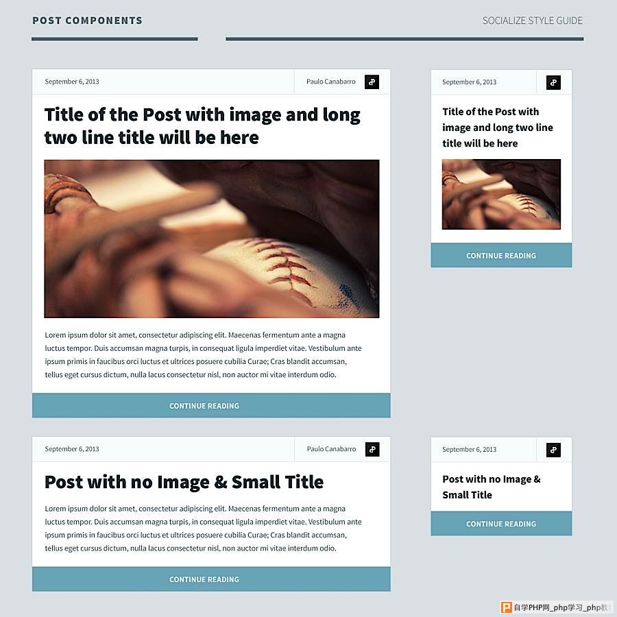 Case Study - WordPress Theme Design 