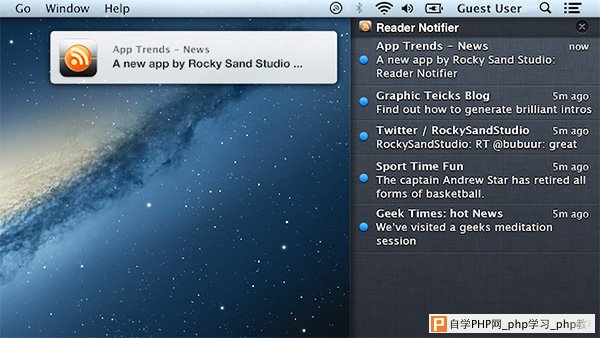 osx notifications