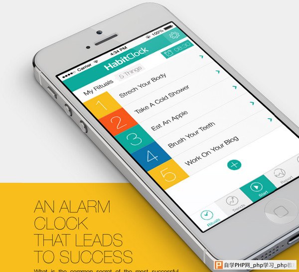 HabitClock App by Kutan URAL