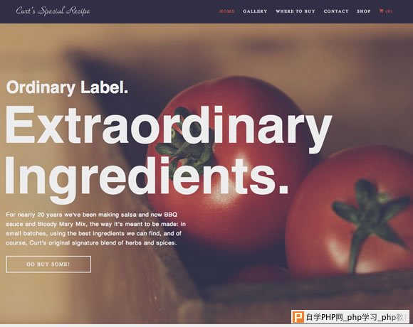 food04 舌尖上的网页设计——10个超美味的餐饮类网站
