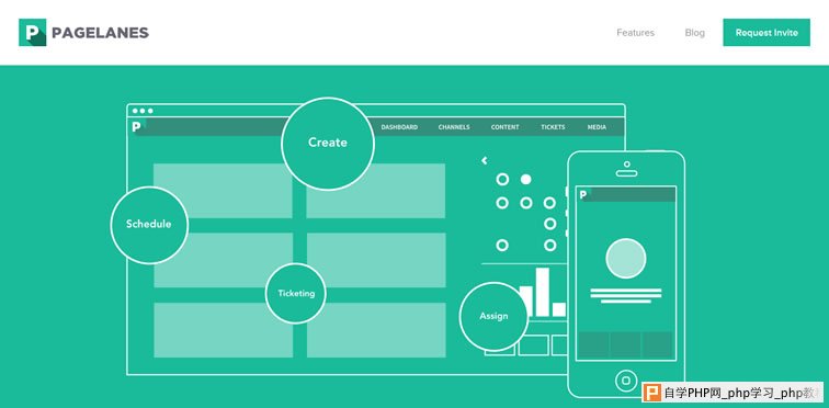 flat web design 42 2014年50个年度最佳扁平风格网站设计