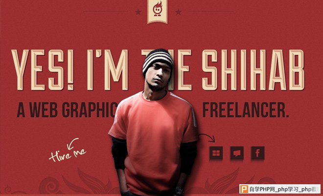 freelance web graphics designer shihab india