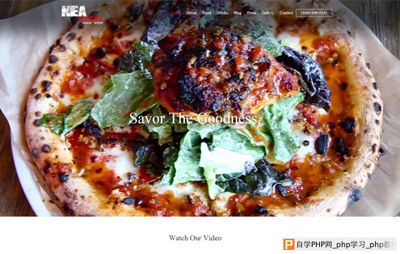 30 Tasty Websites of Cafes and Restaurants