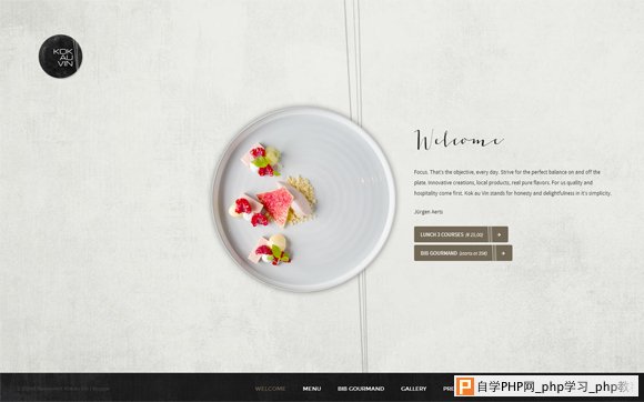 30 Tasty Websites of Cafes and Restaurants