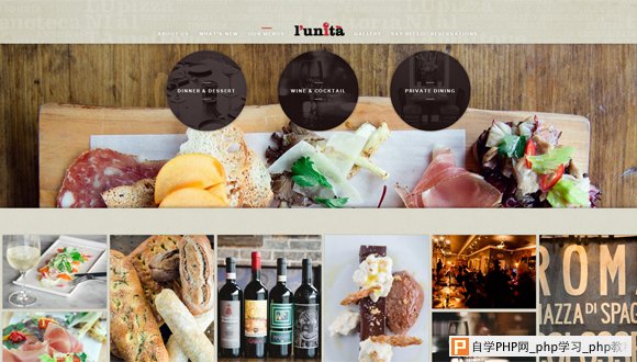 30 Tasty Websites of Cafes and Restaurants