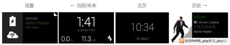 Google Glass界面设计指南 三联