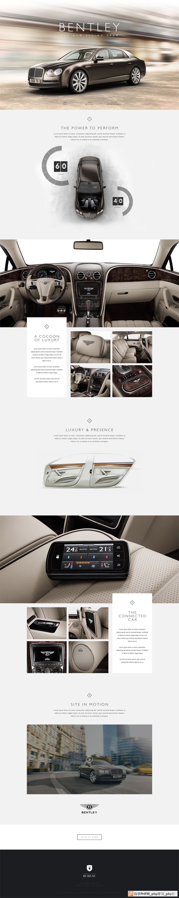 Bentley The New Flying Spur by Impossible Bureau